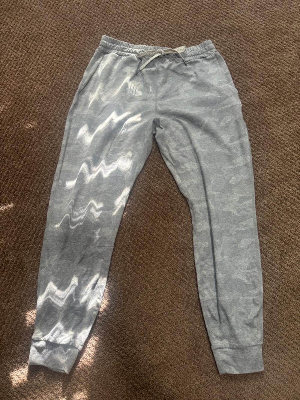 Vuori Light Gray Camo Joggers